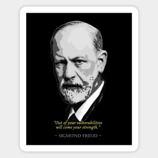 Sigmund Freud Quote Magnet